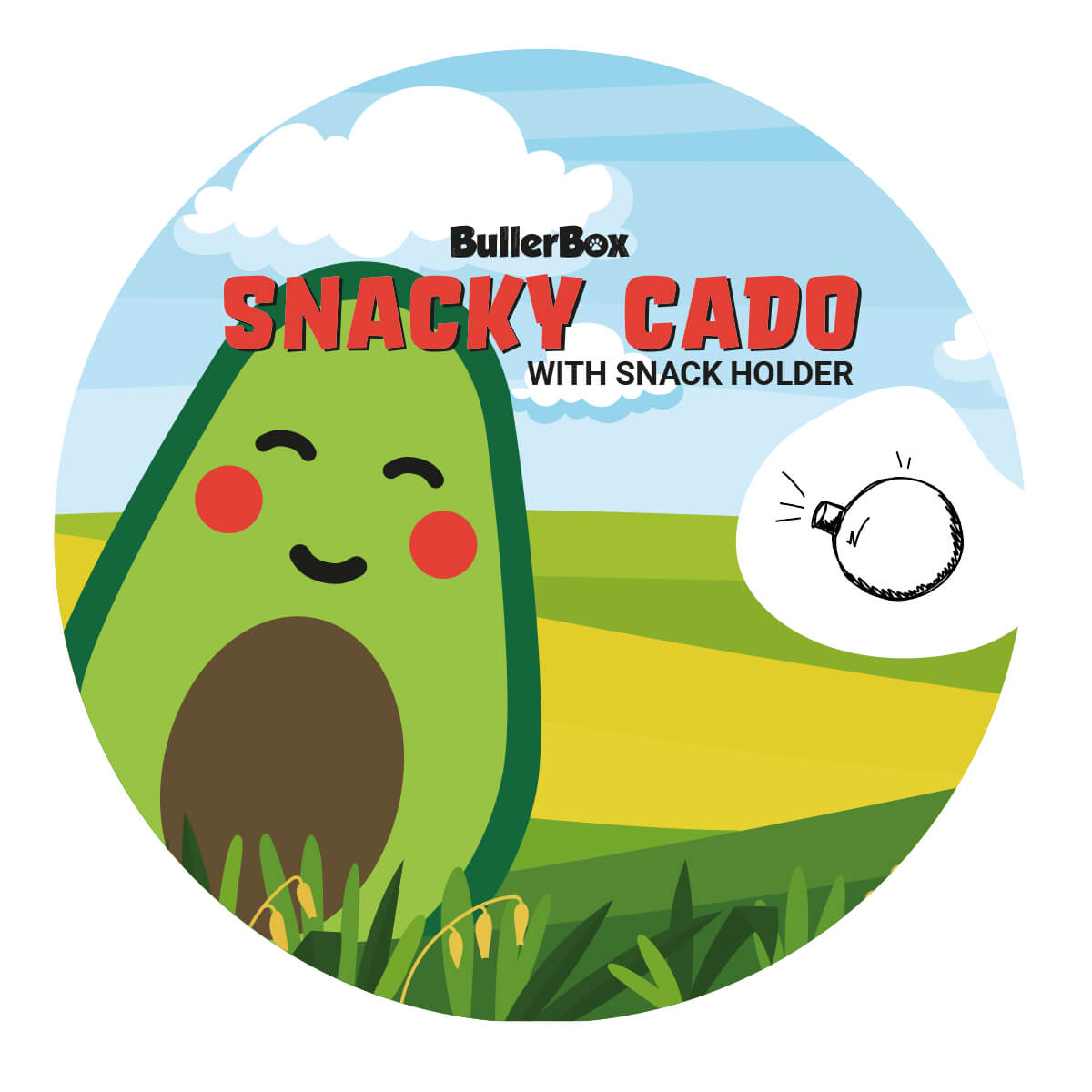 BullerBox Snacky Cado snackholder