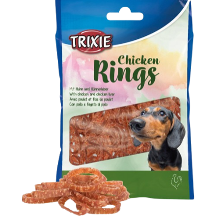 Snackringe med kylling