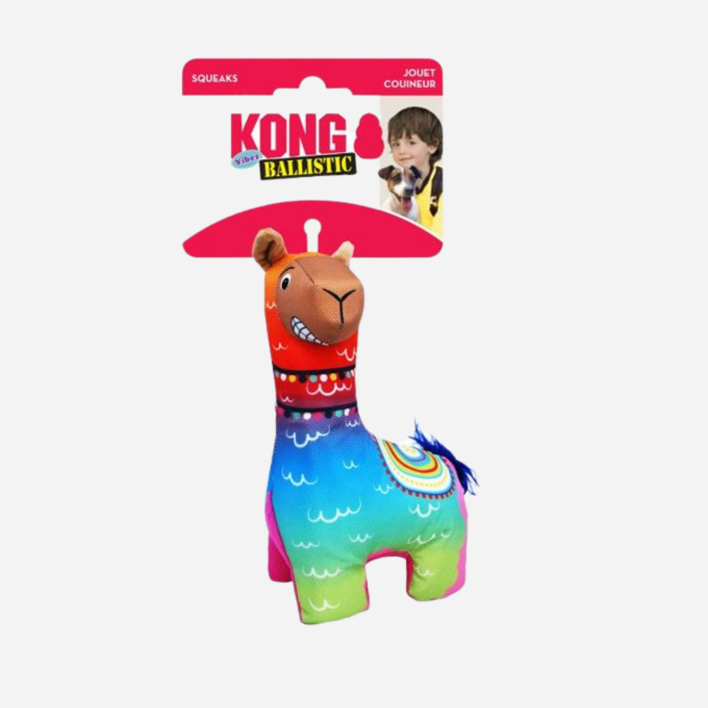 KONG Leksak Ballistic Vibez Llamas