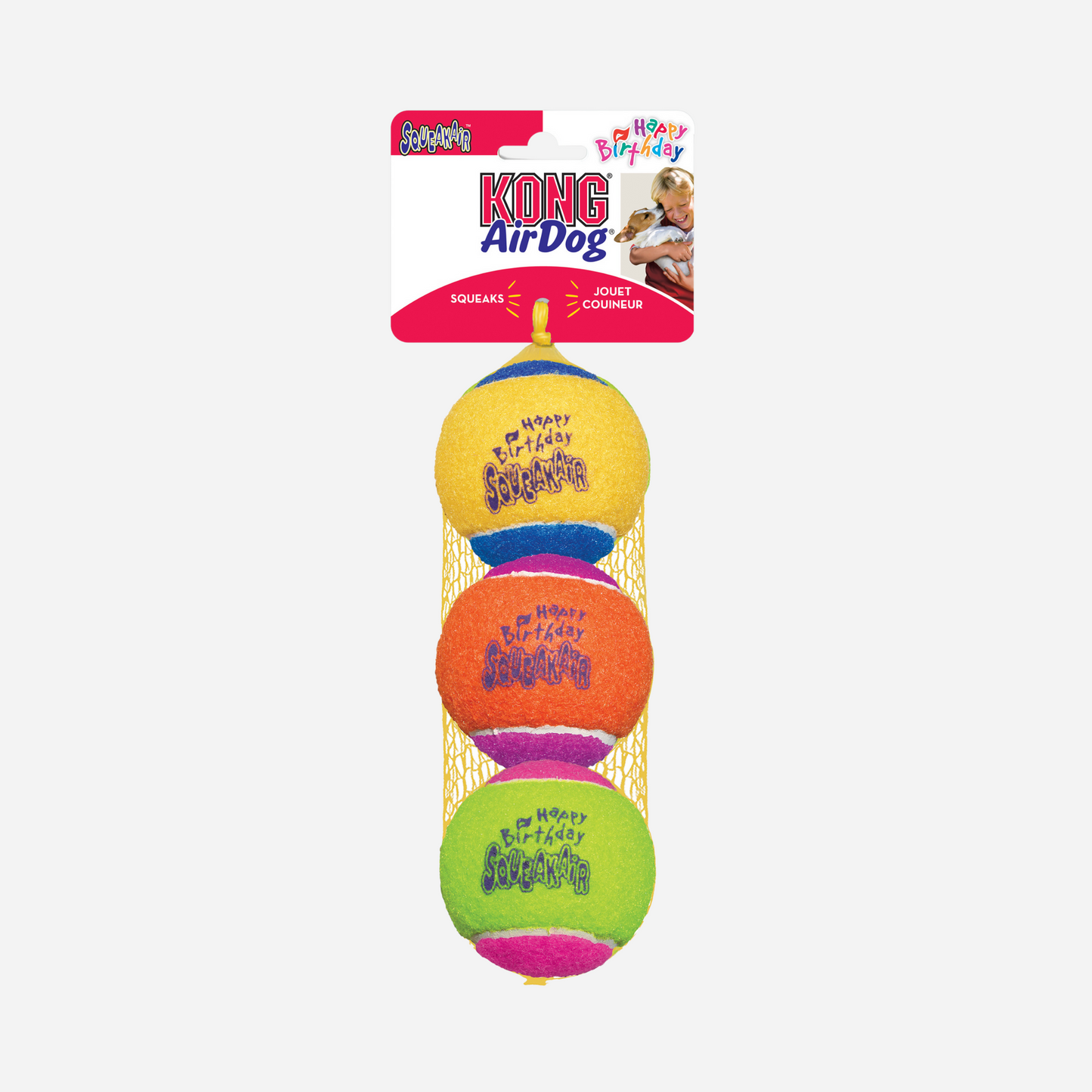 KONG SqueakAir Birthday Balls