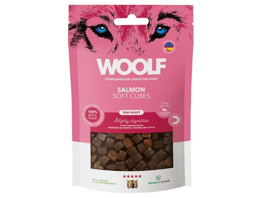 Woolf Soft Cubes Salmon - NYHED