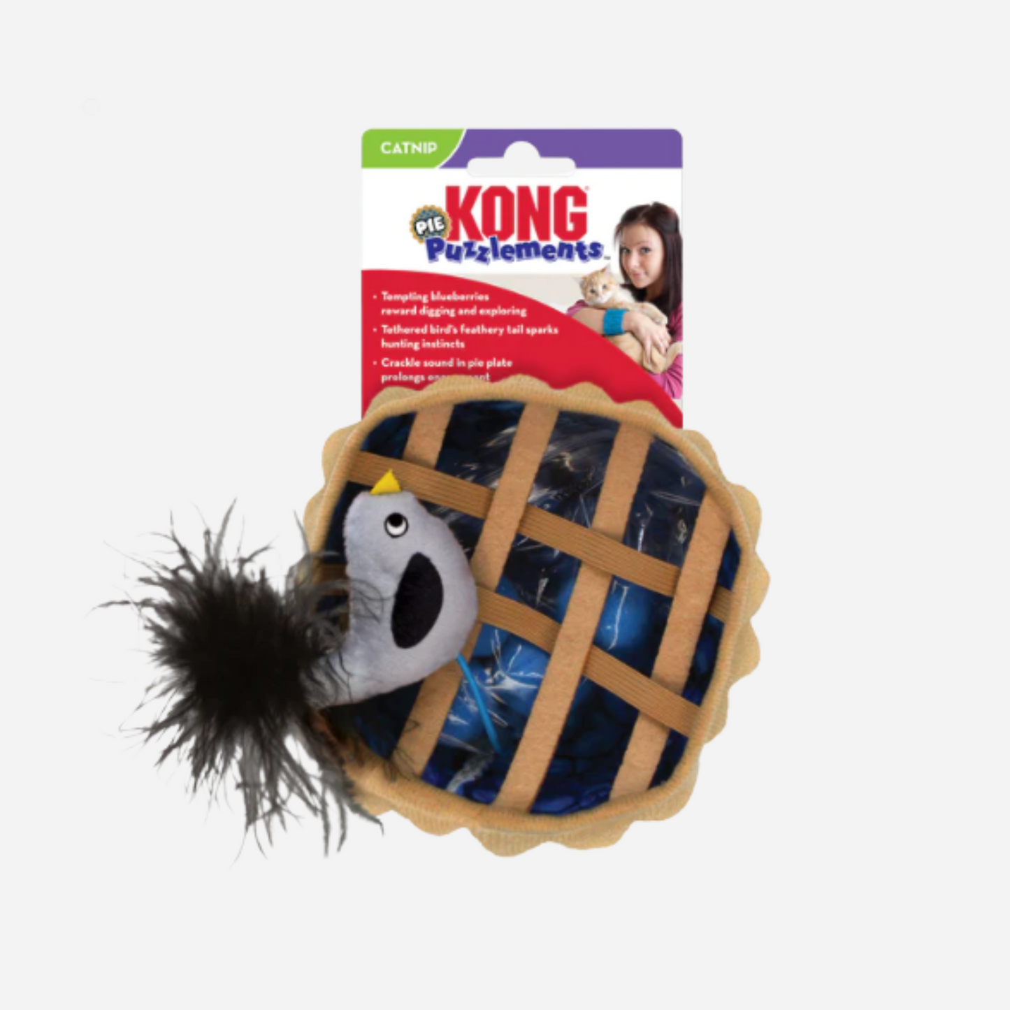 KONG Puzzlements pie - Kattelegetøj