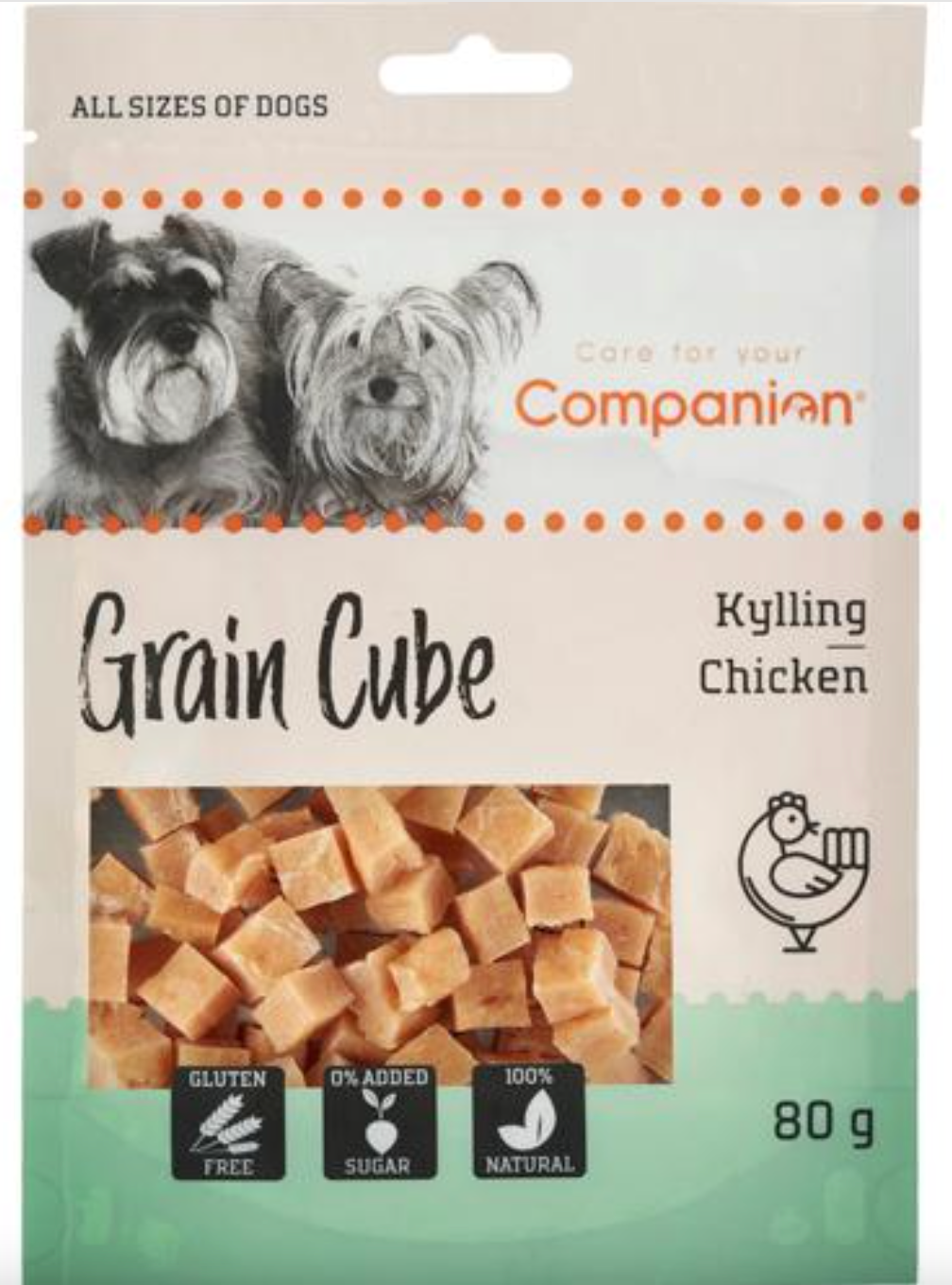 Companion Grain Cube Kylling
