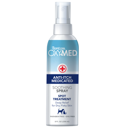 Tropiclean Oxymed Anti-Itch spray