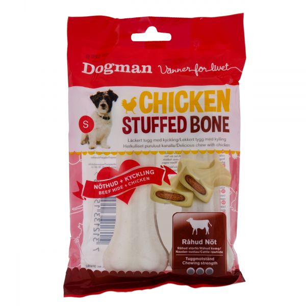Dogman Chicken stuffed bone 2p S
