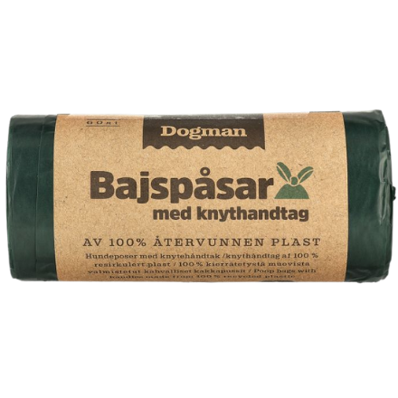 Dogman Hundeposer 100% genanvendelig plast