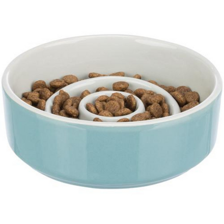 Slow feeding bowl keramik