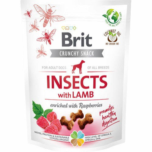 Brit Care Crunchy Cracker - Insekter med lam