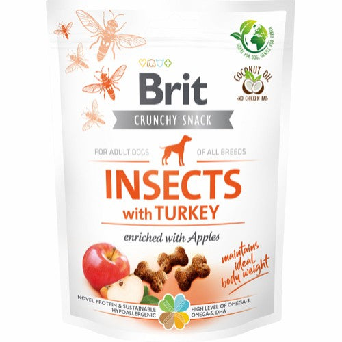 Brit Care Crunchy Cracker - Insekter med kalkun
