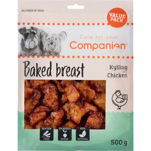 COMPANION BAKED CHICKEN BREAST 500g