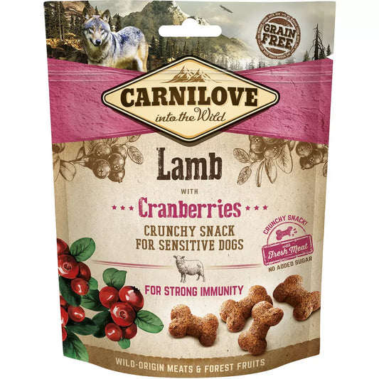 Carnilove Crunchy med lam og tranebær