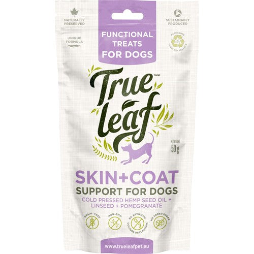 TRUE LEAF - DOG TREATS SKIN & COAT SUPPORT