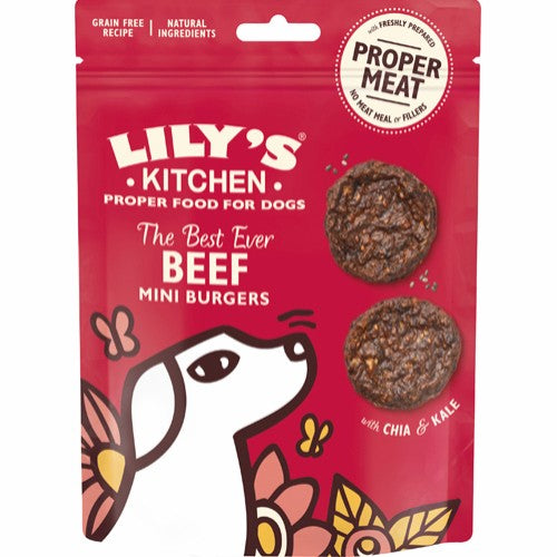 LILY'S THE BEST EVER BEEF MINI BURGERS