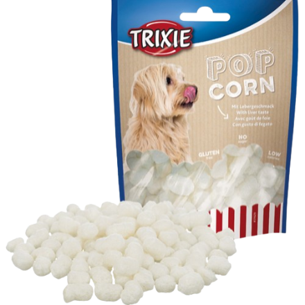 Popcorn with liver taste